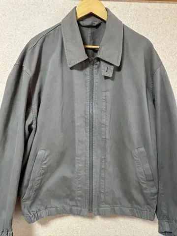 유니클로 u 집업 블루종 브라운 UNIQLO