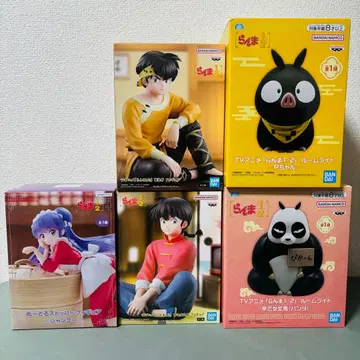 란마 1/2 피규어 5점 세트