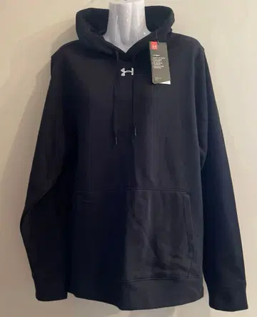 새상품 언더아머 여성용 후드티 M 블랙 가을/겨울
