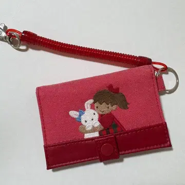 파밀리아 패스 케이스 빨간색