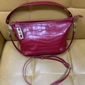 LABAGAGERIE 2WAY 백 빨간색 가죽