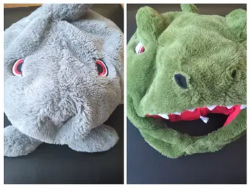 유니버셜 쥬라기 공원 상어 공룡 모자 2개 세트 USJ