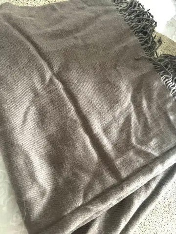 브라운 캐시미어 100% 머플러 미사용 새상품