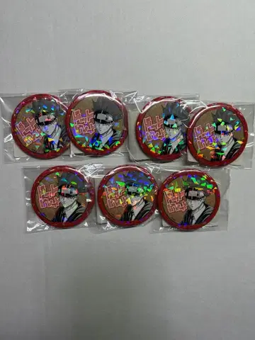 매쉬루 올스타 캔뱃지 도트 바렛 7개 세트