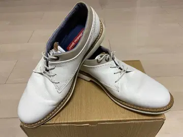 화이트 가죽 신발 26cm