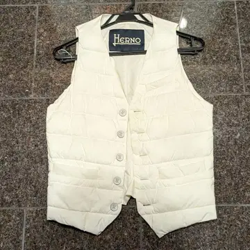 Herno 아이보리 다운 베스트