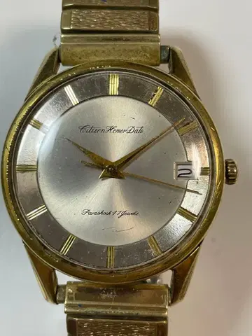 Citizen Homer Date 수동 와인딩 시계