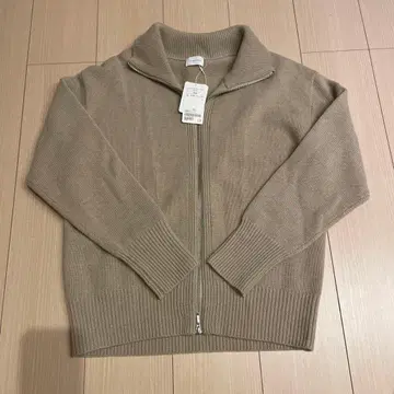 그린 라벨 릴랙싱 집업 니트 가디건