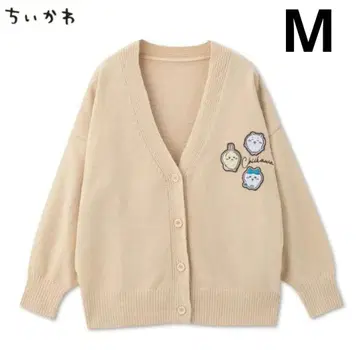 치이카와 니트 가디건 M 베이지