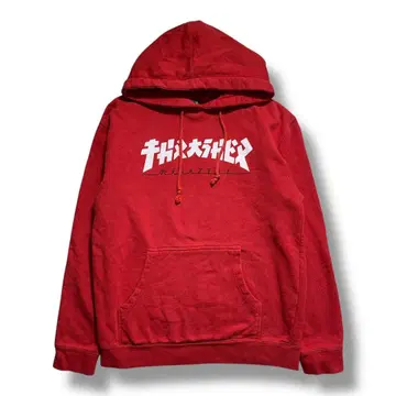 F1129 [ 즉시 구매 OK ] THRASHER 후드티 사이즈 S 레드