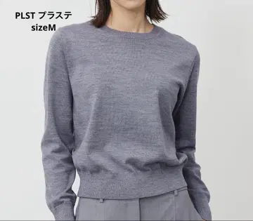 [새상품급] PLST 플라스테*그레이 크루넥 스웨터 sizeM