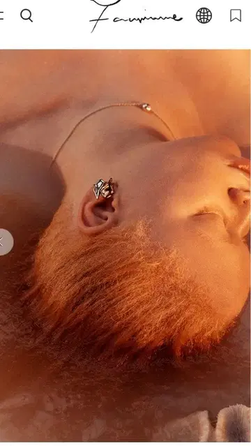 fauvirame 귀걸이 한쪽