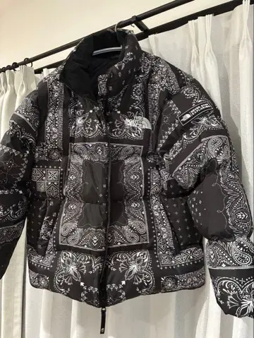 THE NORTH FACE 반다나 패턴 다운 자켓