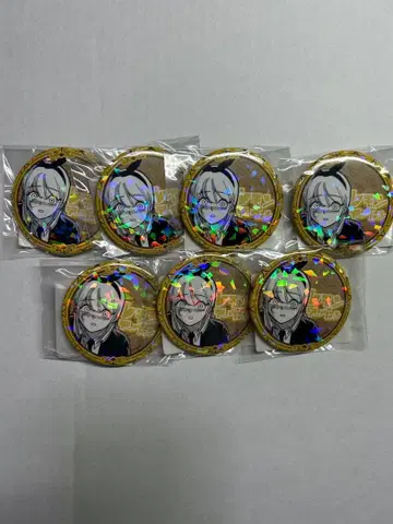 매쉬 올스타 캔뱃지 레몬 아빈 7개 세트