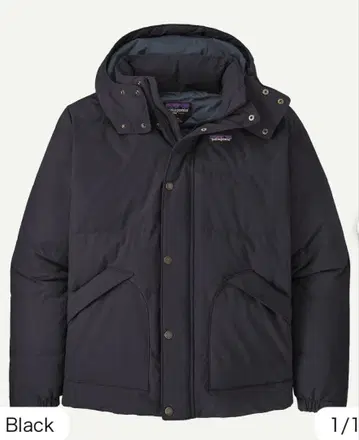 patagonia 블랙 다운드리프트 자켓 M