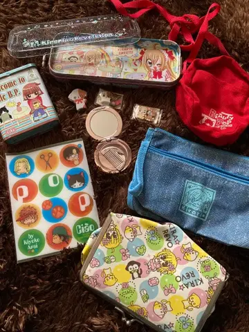 옛날 코믹스 도서 부록 여러 가지 캔 케이스 등