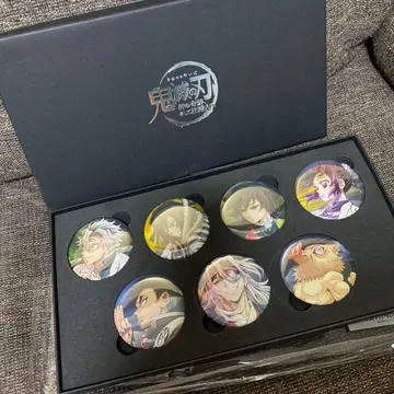 귀멸의 칼날 월드 키 비주얼 캔뱃지 세트