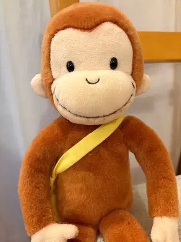 Curious George 봉제 인형 오자루의 조지