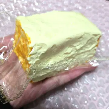 주물주물 순수 진흙 M 사이즈 사각 빵 카스테라 타바스코 스퀴즈