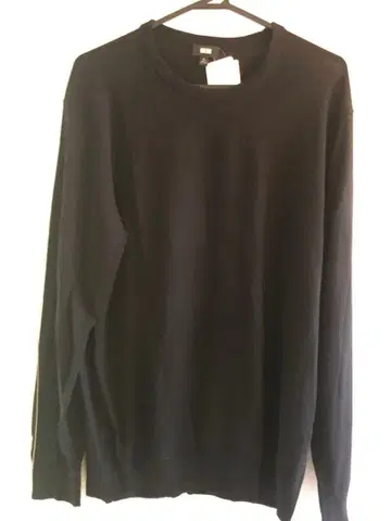 UNIQLO 엑스트라 파인 메리노울 블랙 XL