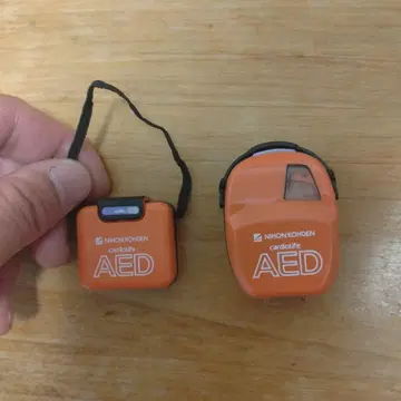 가챠폰 가챠가챠 미니어처 AED 가챠 2종