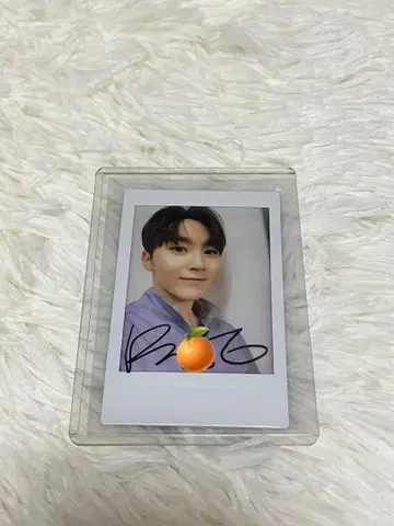 승관 친필 사인 폴라로이드 SEVENTEEN ODE TO YOU