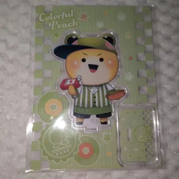 컬러풀 피치 시바 아크릴 스탠드