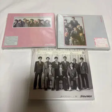 Snow Man 태피스트리/W 3종 세트