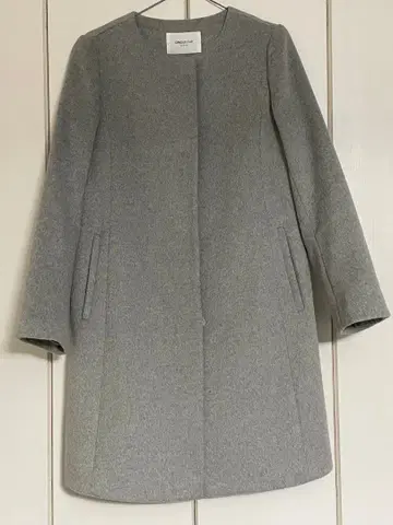 OPAQUE.CLIP 그레이 롱 코트