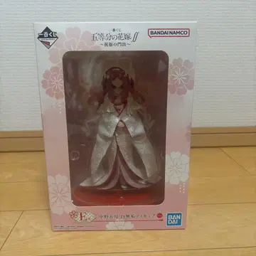 제일복권 5등분의 신부 E상 나카노 이츠키 피규어