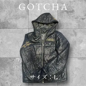 [새상품급] GOTCHA 갓차 패딩 자켓 L 블랙