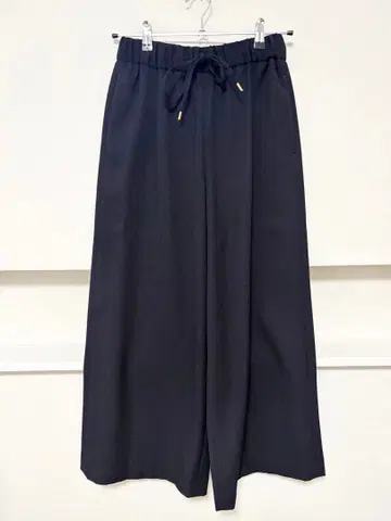 네이비 와이드 팬츠 36