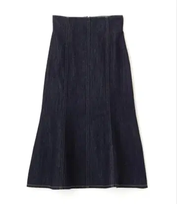 프로포션 바디 드레싱 데님 스커트 머메이드