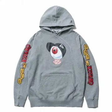 [ 새상품 미사용 ] NEWERA 뉴에라 눈알 도깨비  후드티 XL