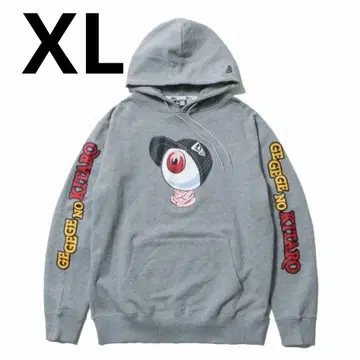 [ 새상품 미사용 ] NEWERA 뉴에라 눈알 도깨비  후드티 XL