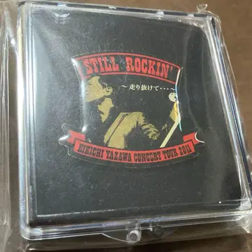 야자와 에이요시 2011년 콘서트 투어 SS석 특전 핀 배지 케이스 포함