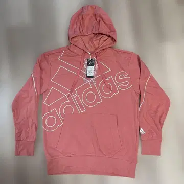 adidas 핑크 후드 부착 후드티