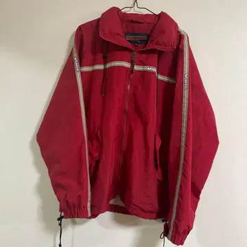반스 VANS 나일론 자켓 빨간색 빈티지 90's