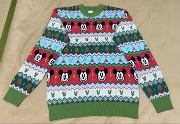 미키마우스 크리스마스 스웨터