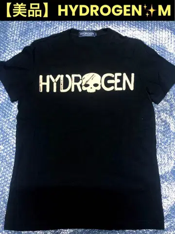 [ 새상품급 ] HYDROGEN 하이드로겐 T셔츠 M 사이즈 남성용
