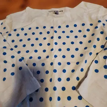 물방울 패턴 긴팔 상의 UnitA 1982 Jaime Fith