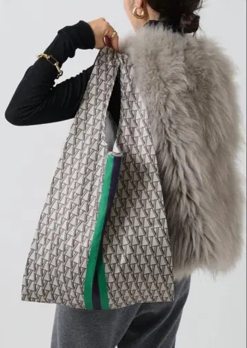 기하학 패턴 에코백