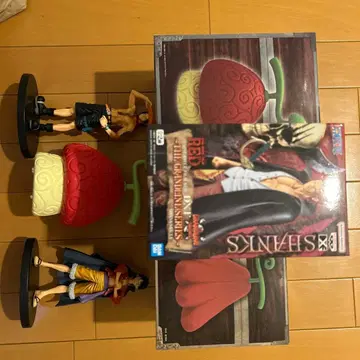 원피스 룸 라이트와 피규어 세트 6점 피규어 모음