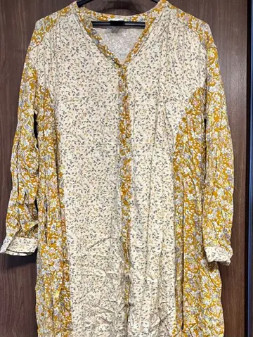 니코앤드 꽃무늬 절개 원피스