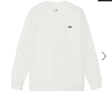 THE NORTH FACE 코튼 롱 티셔츠 L