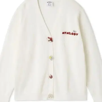 [ 미착용 새상품 ] 스나이델 홈 마이멜로디 니트 가디건