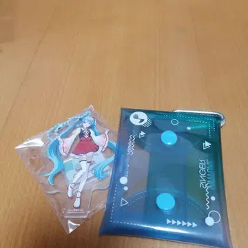 프로세카 스시로 콜라보 하츠네 미쿠 아크릴 스탠드 투명 케이스 포함