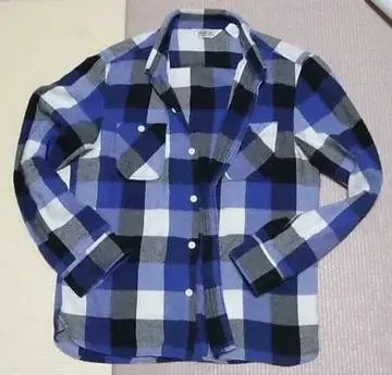 FIVE BROTHER 체크 셔츠 긴팔 플란넬 셔츠