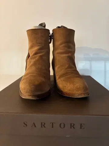 SARTORE 사토레 프린지 숏부츠