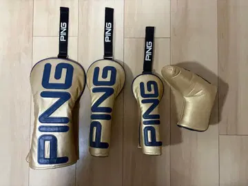 핑 컬러 코드 헤드커버 골드